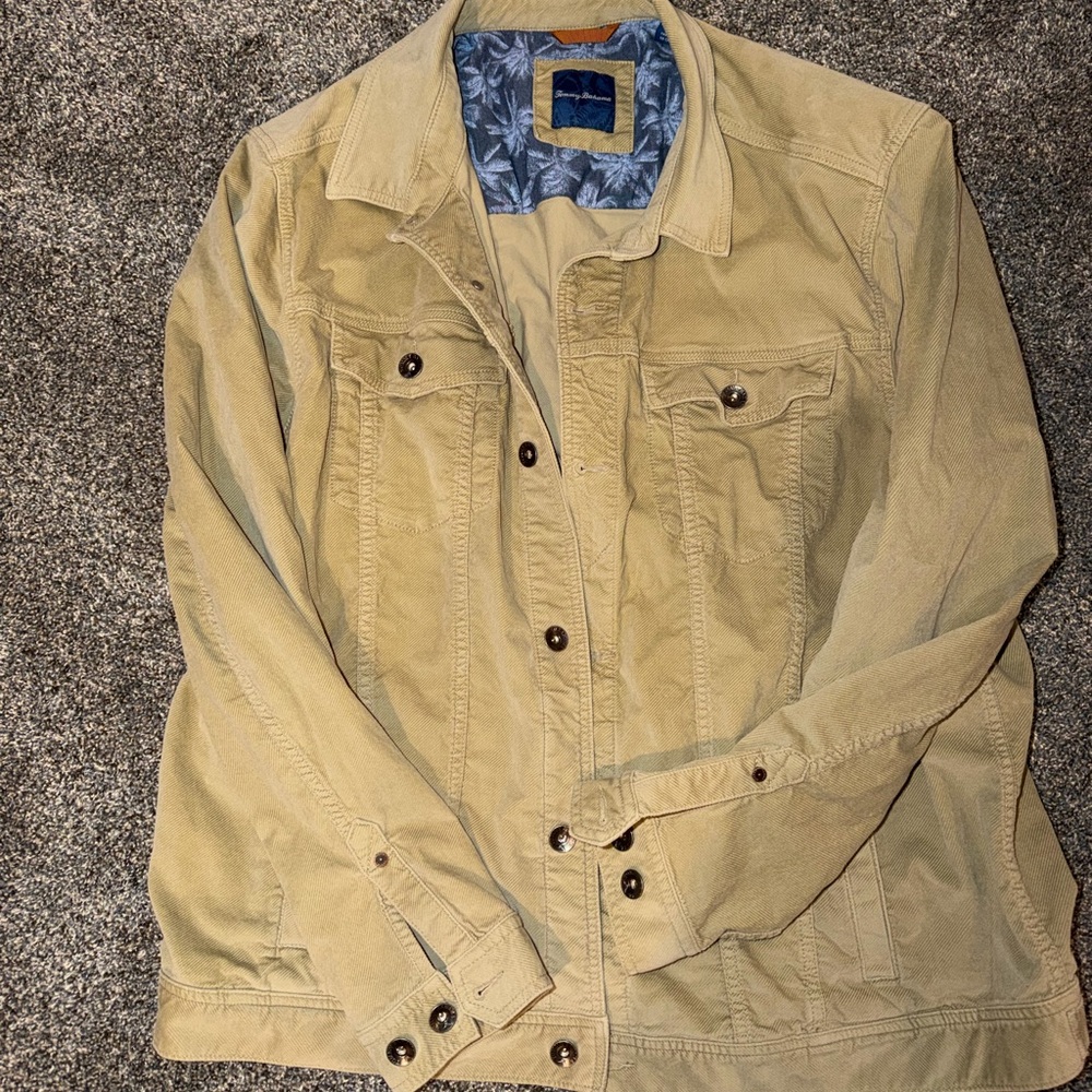 Tommy Bahama Men's Light Brown Jacket